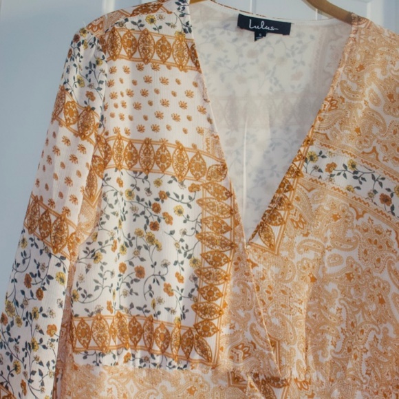 | Lulus | Yellow Multi Print - Picture 5 of 5